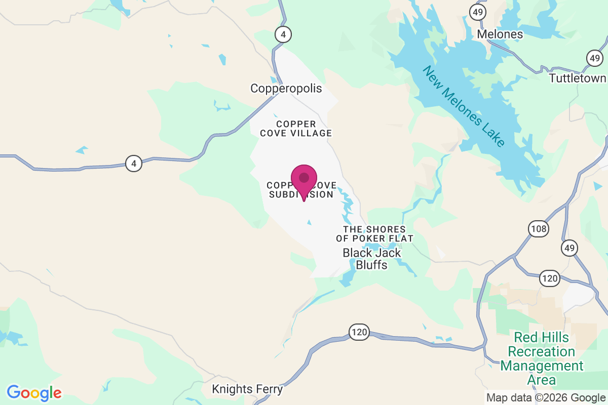 Copper Cove Subdivision map