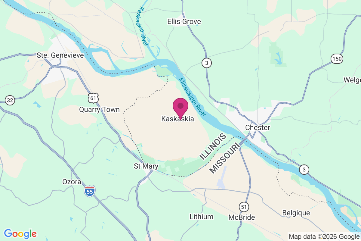 Kaskaskia map