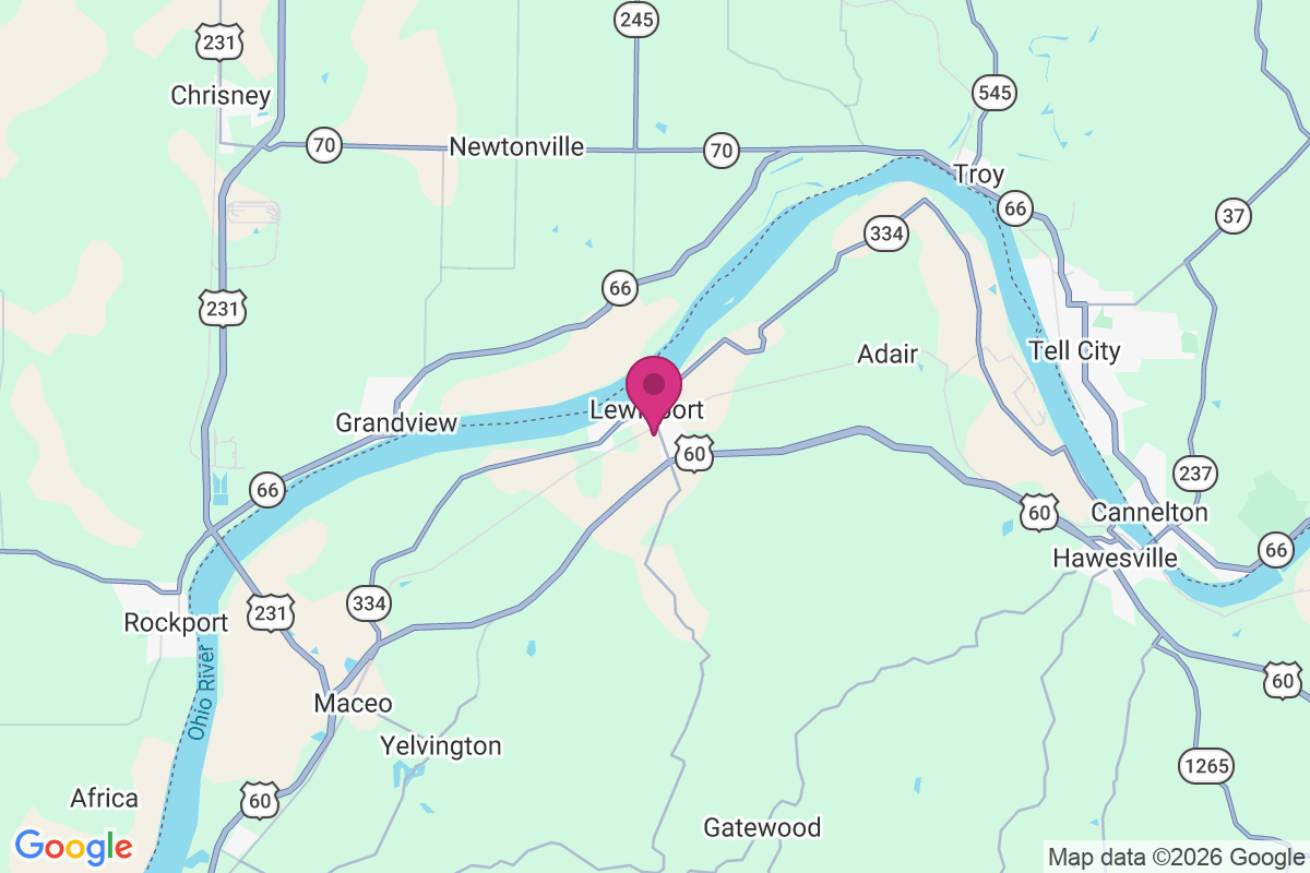 Lewisport map