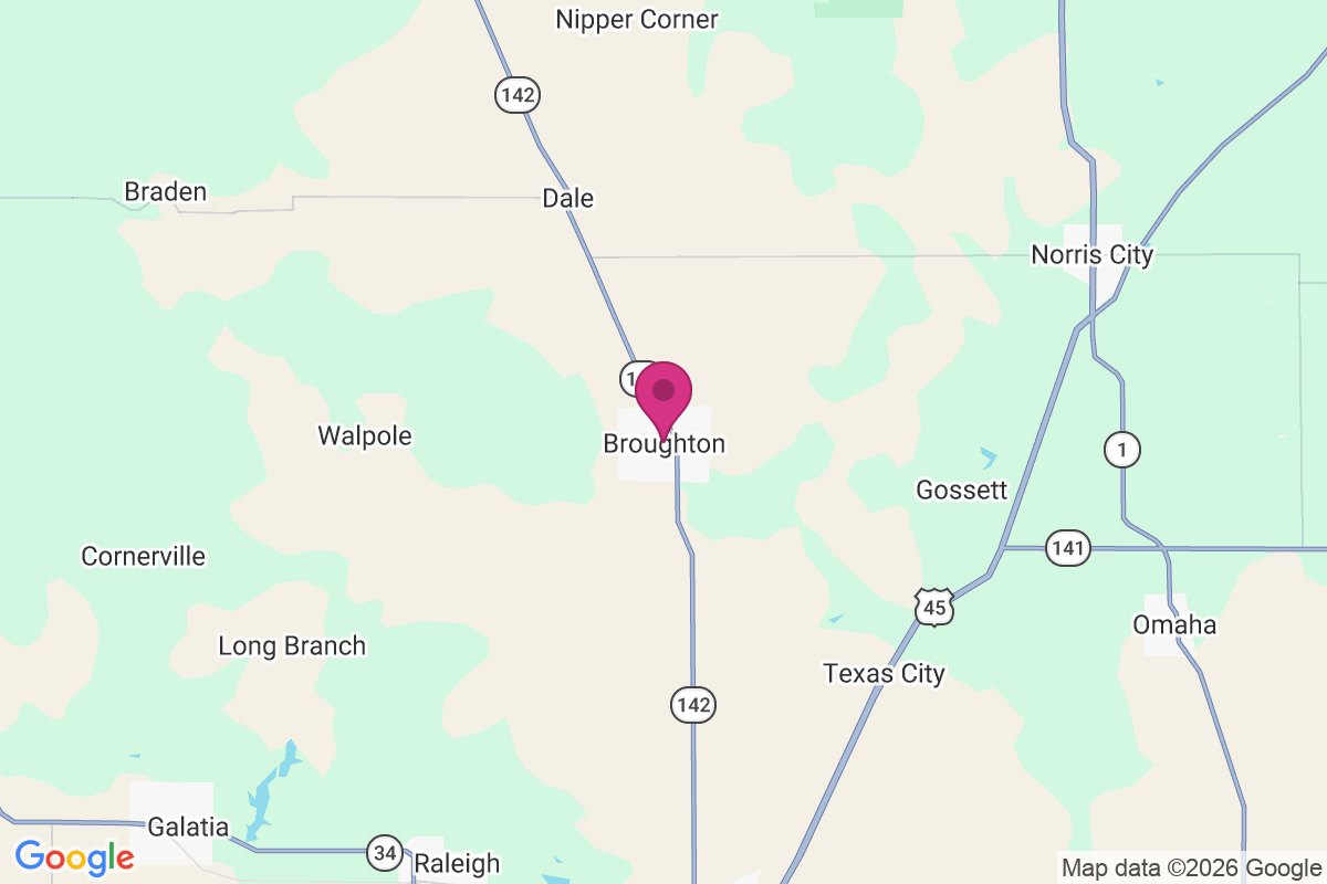 Broughton map