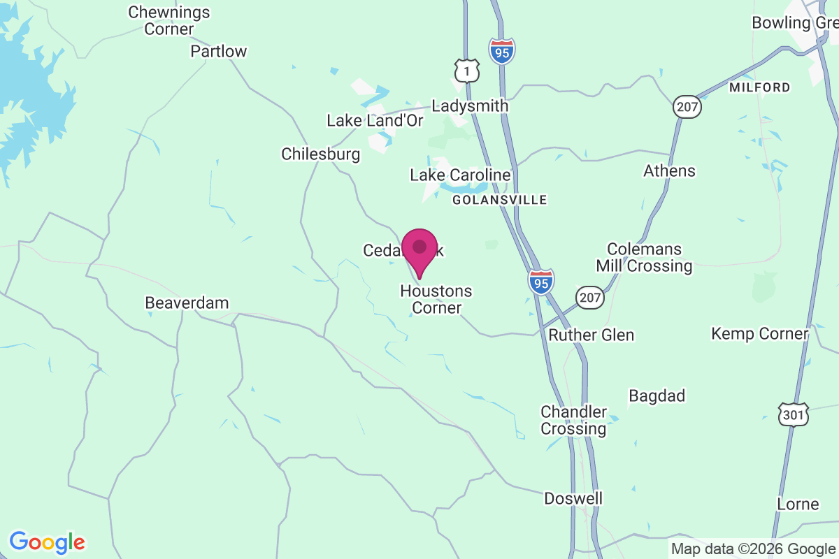 Coffey Corner map