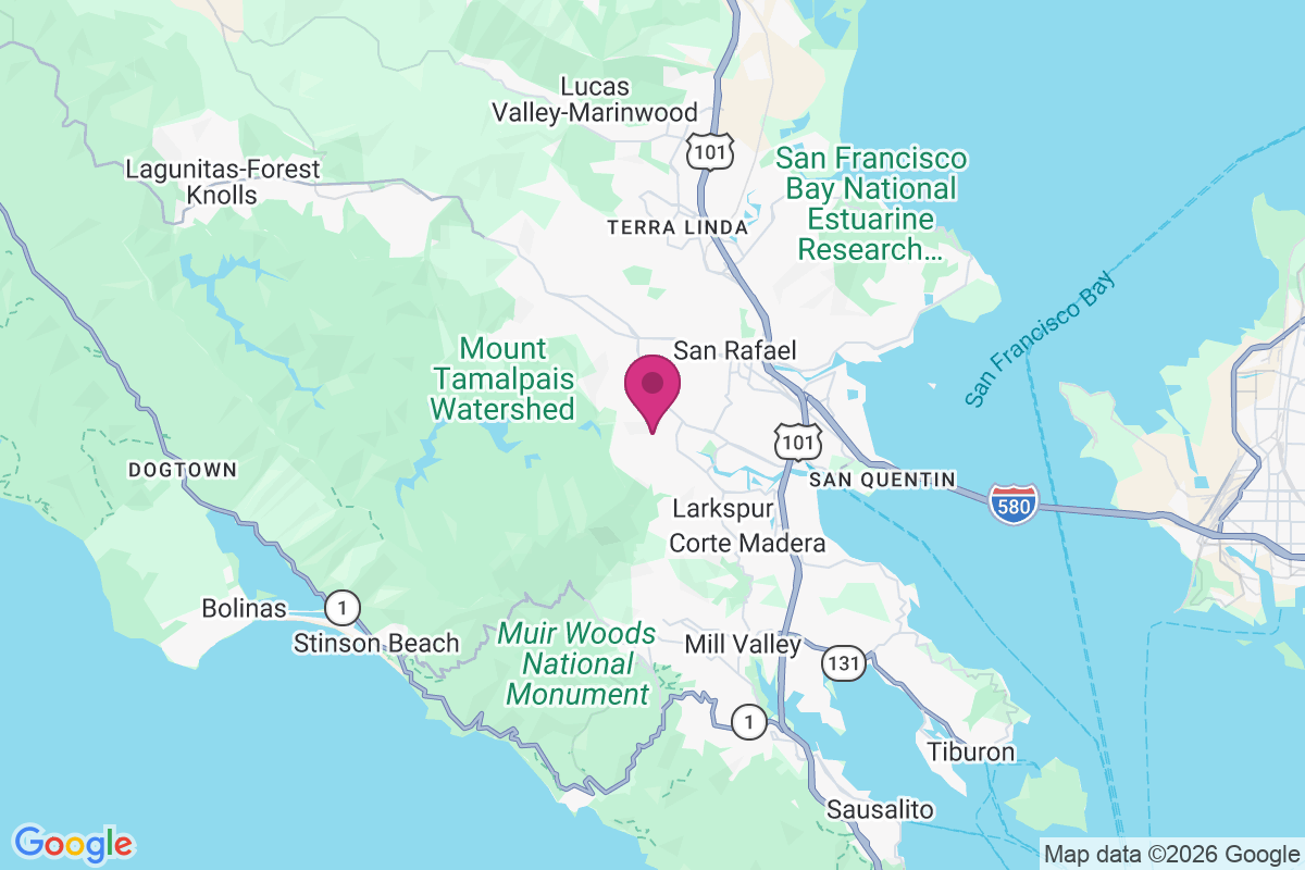 Kentfield map