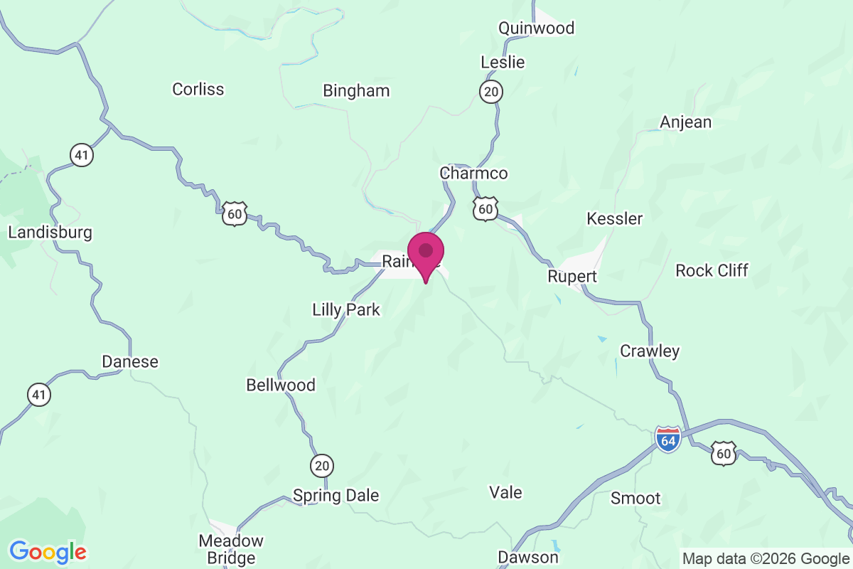 Rainelle map
