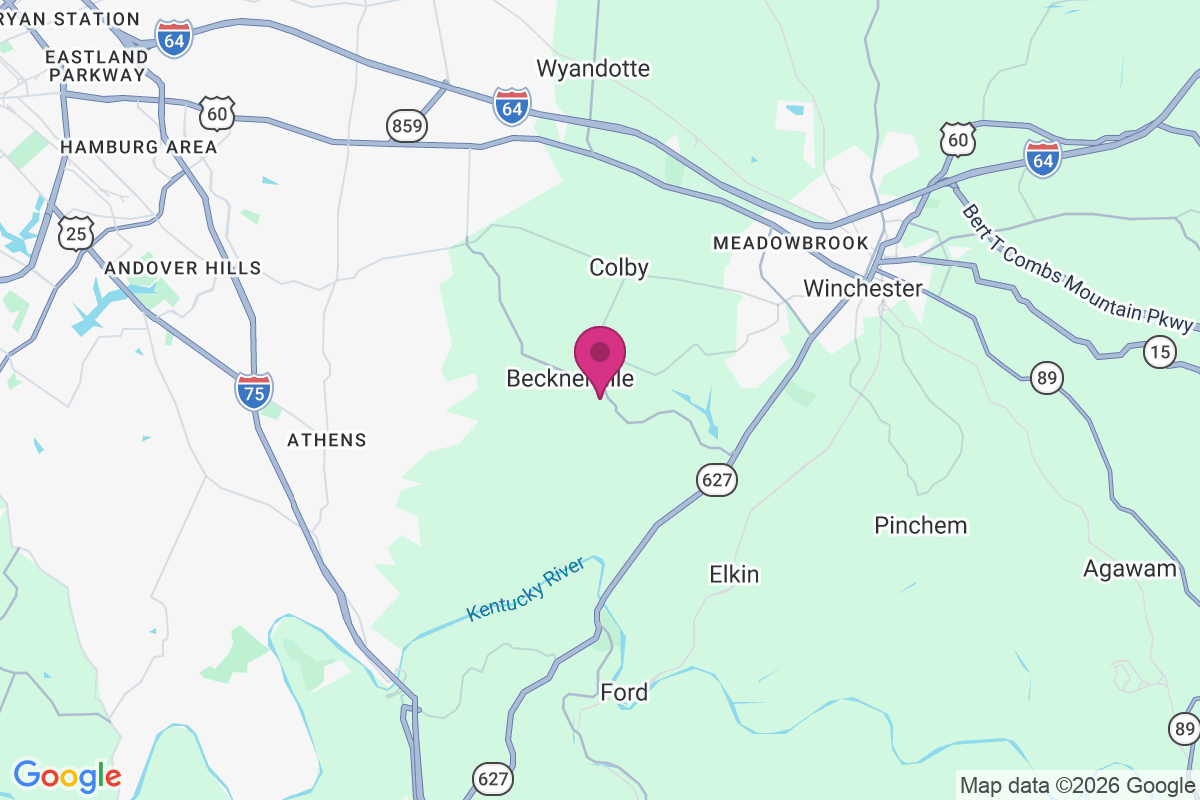 Becknerville map