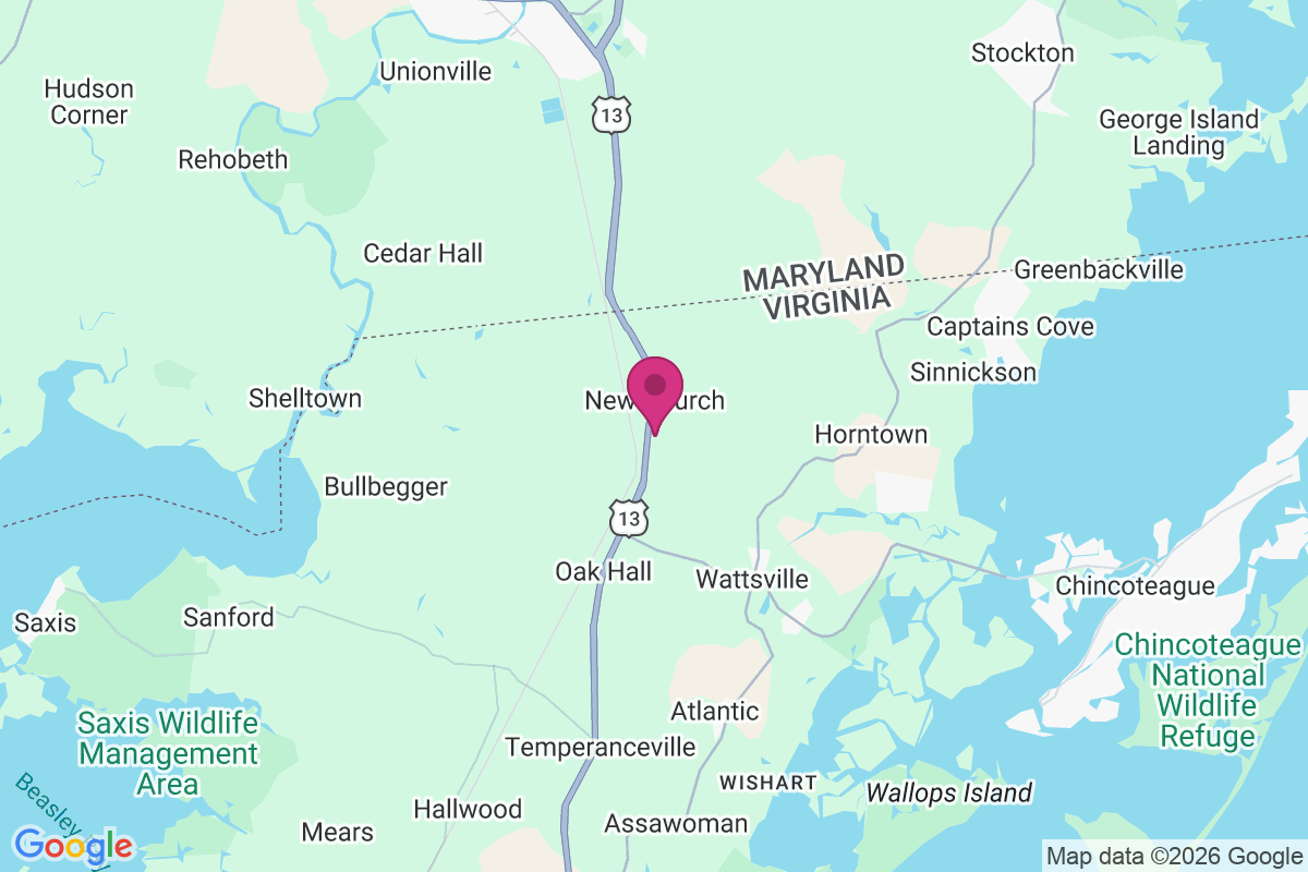 New Church map