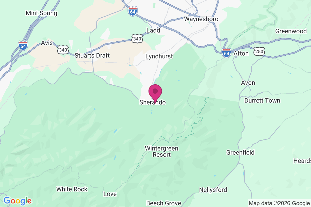 Sherando map