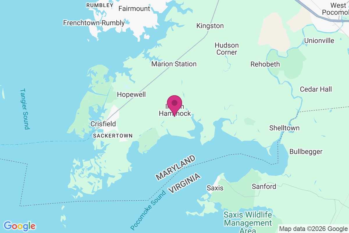 Indian Hammock map