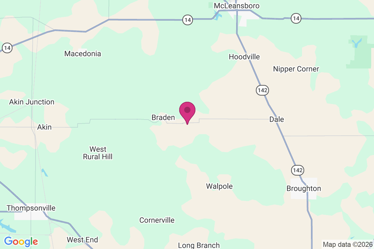 Tuckers Corners map