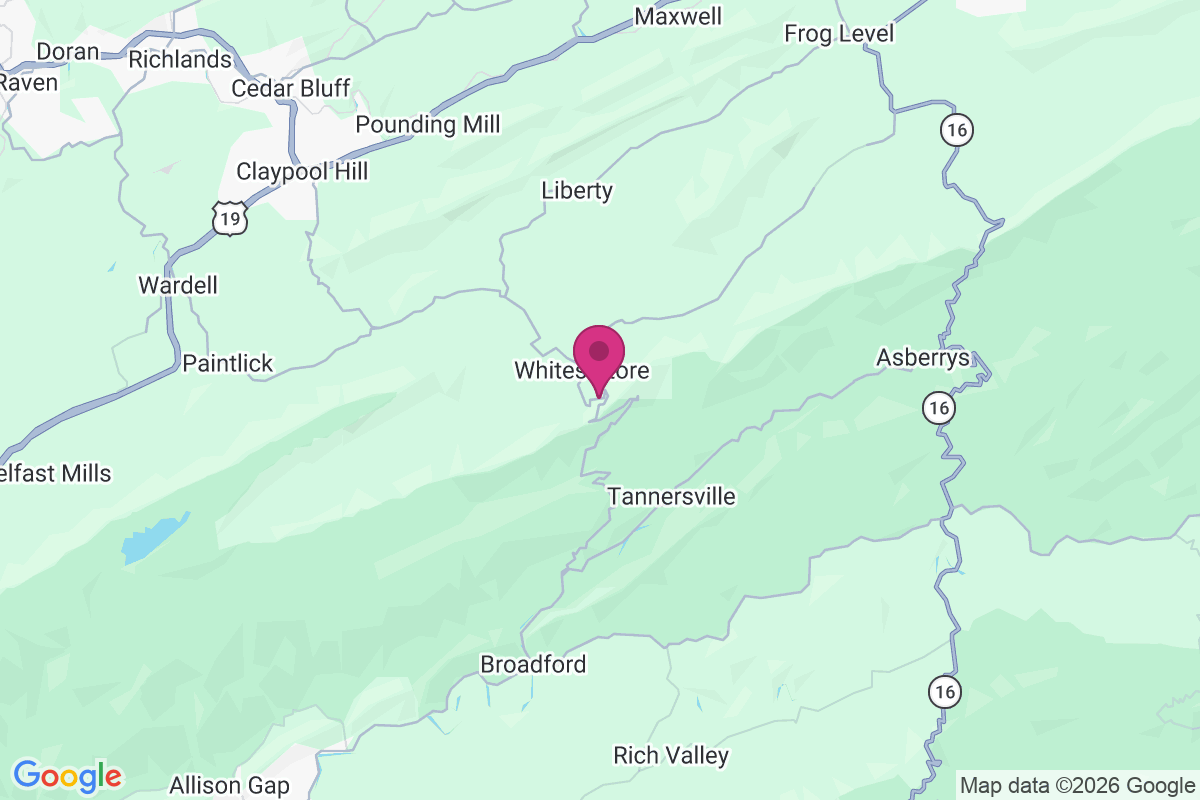 Whites Store map