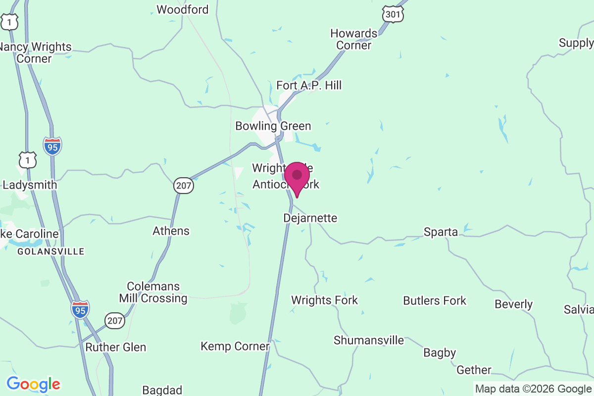 Antioch Fork map
