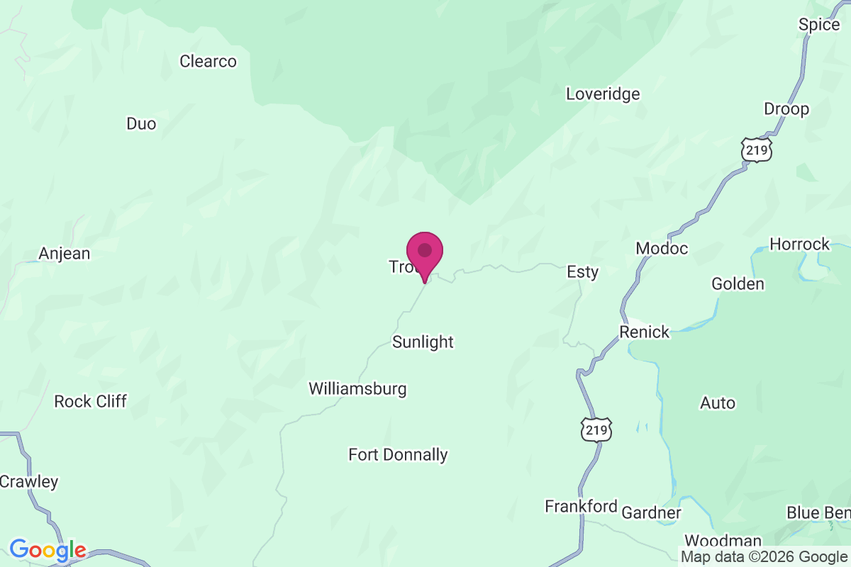 Trout map
