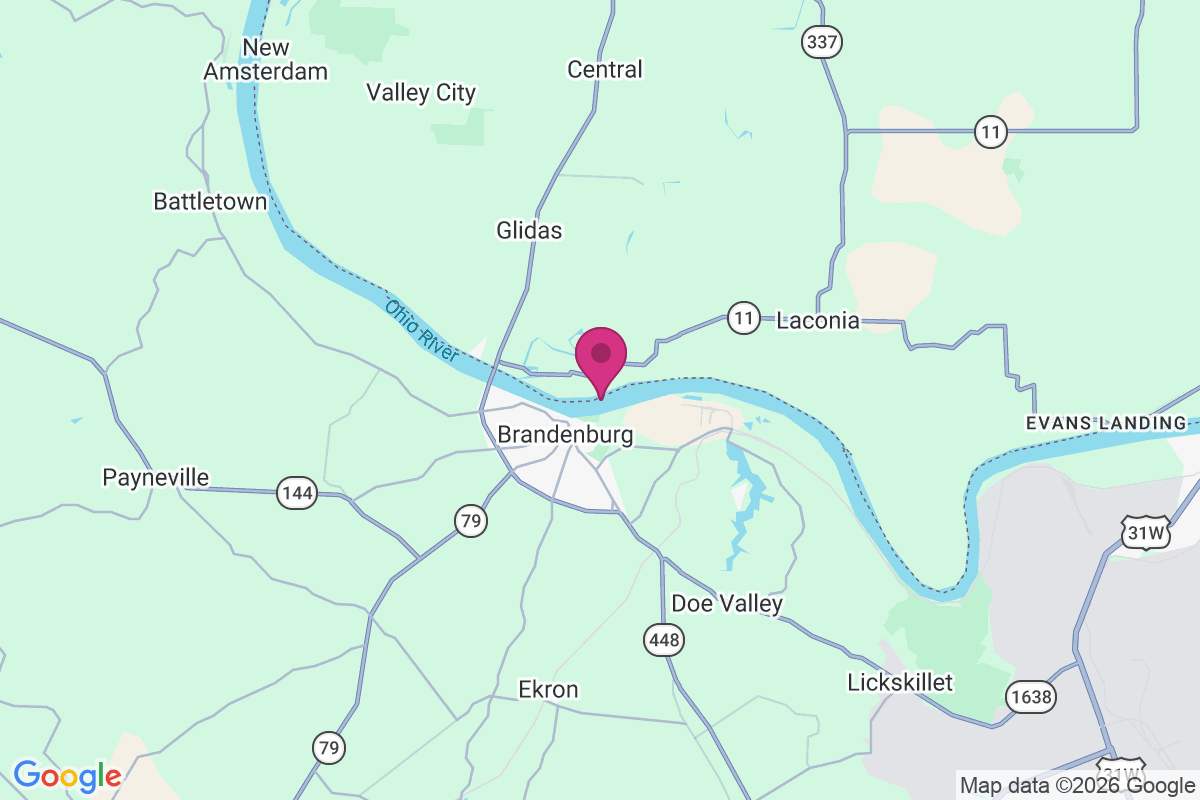 Morvins Landing map