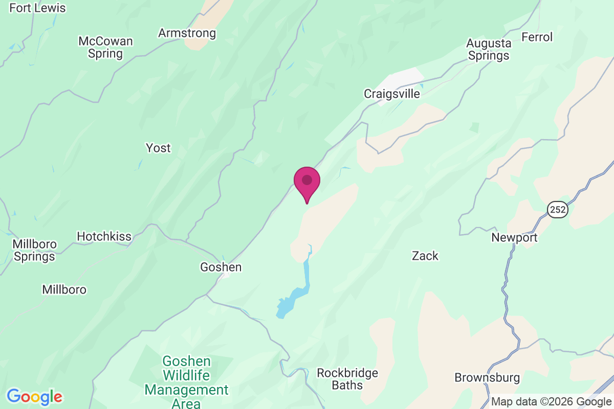 Bells Valley map