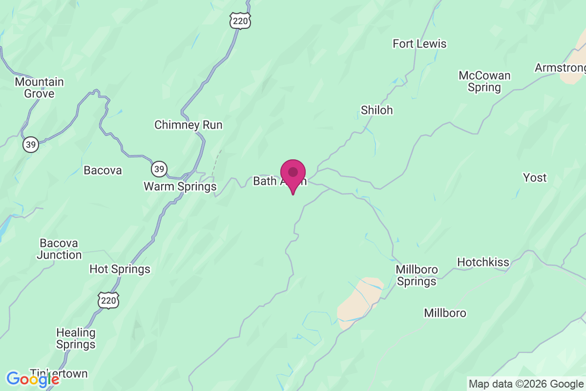 Bath Alum map