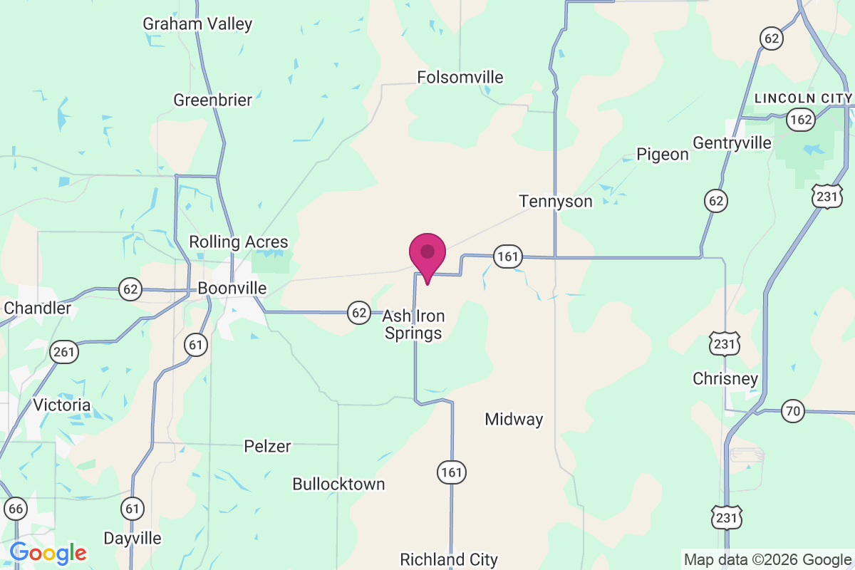 De Gonia Springs map