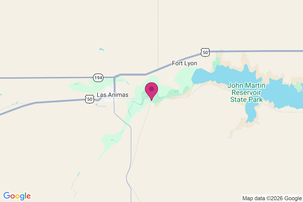 Las Animas Junction map