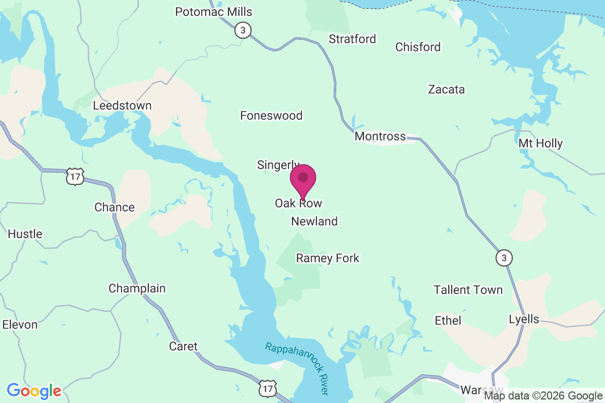Oak Row map