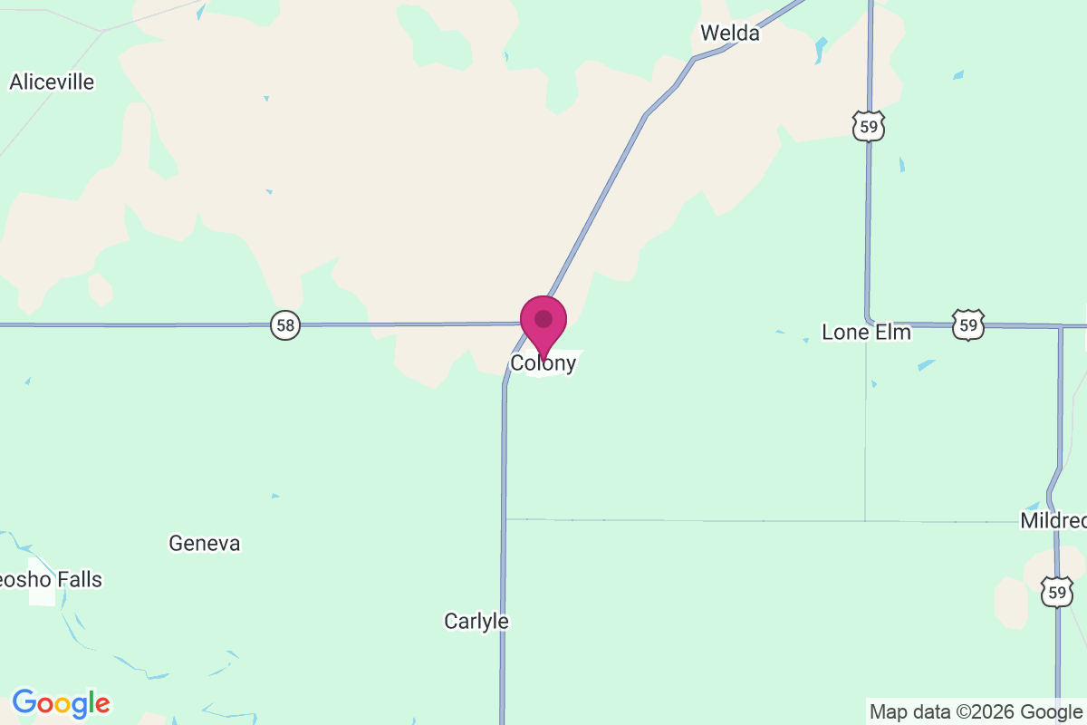 Colony map