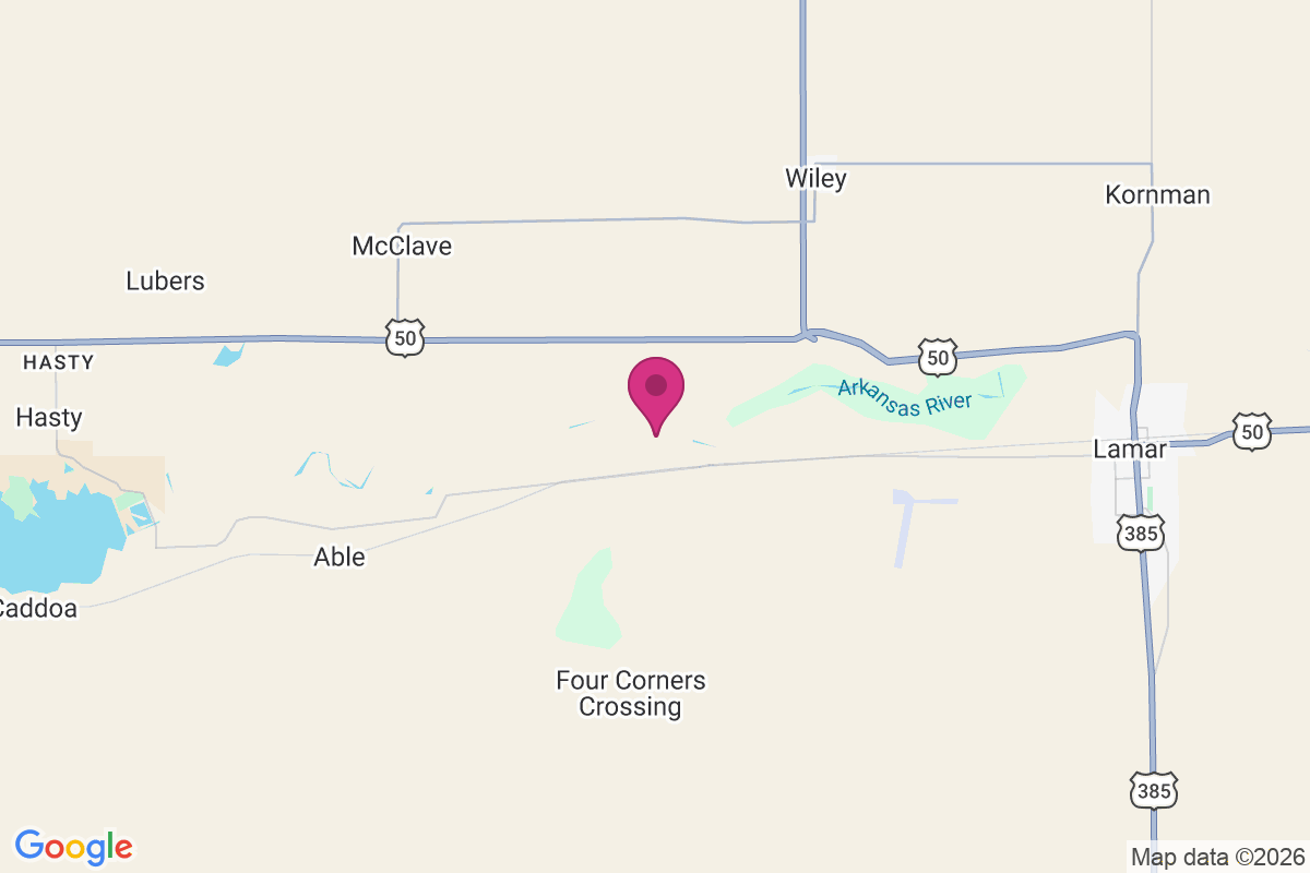 Old Fort Lyons map