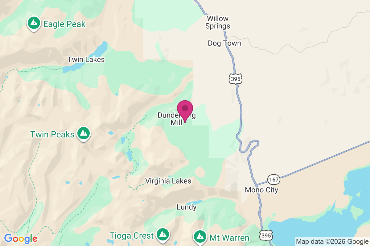 Dunderberg Mill map