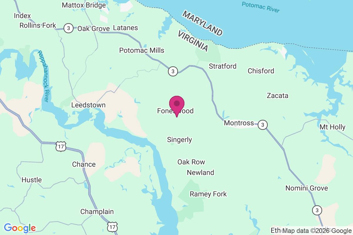 Foneswood map
