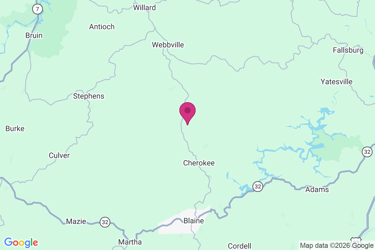 Houckville map