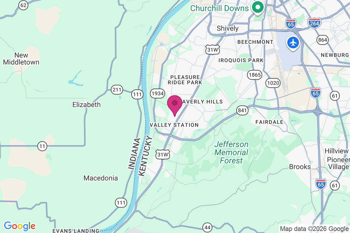 Valley Downs map