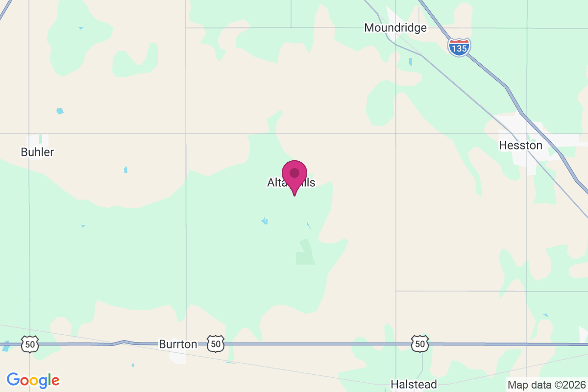 Alta Mills map