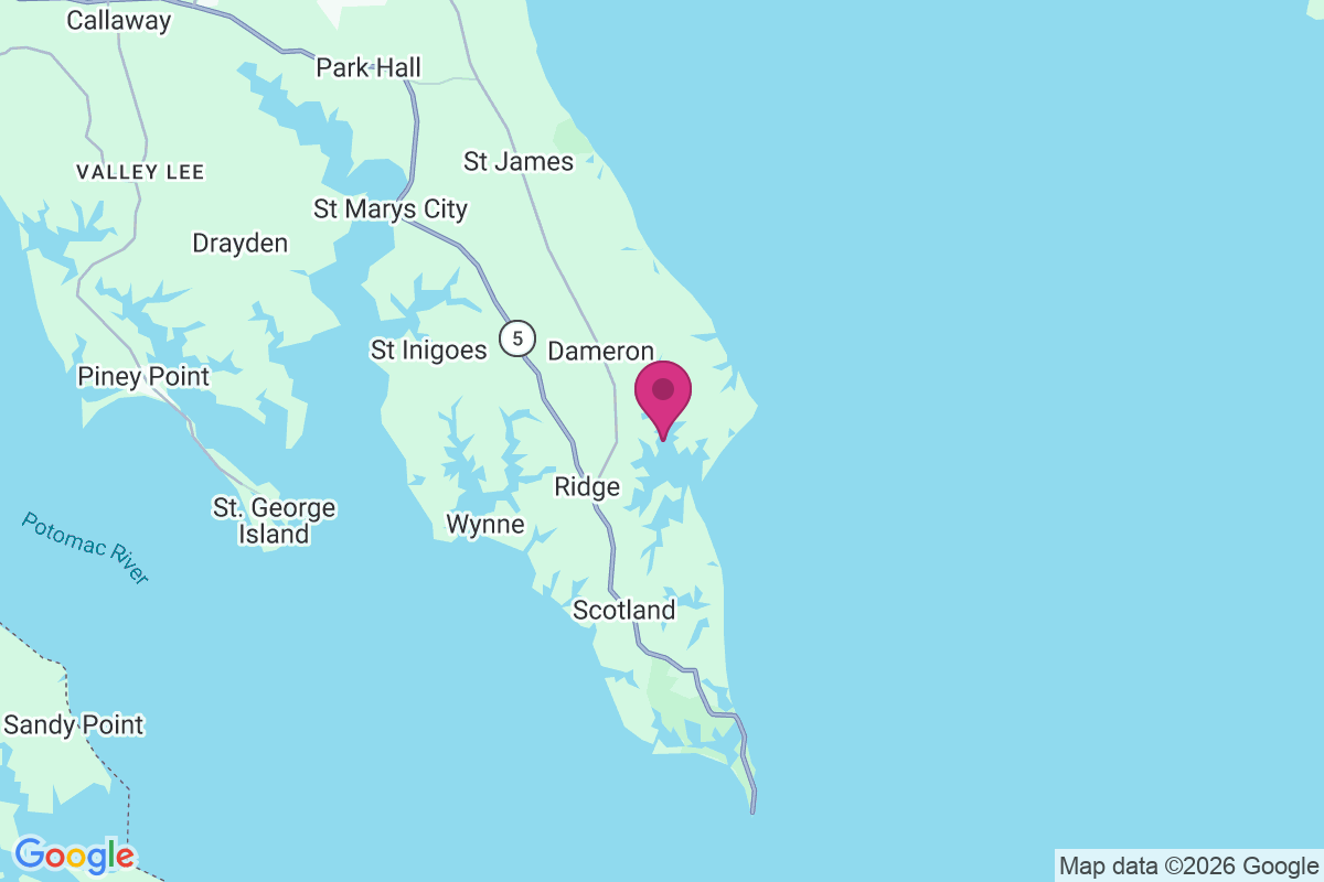 Saint Jeromes Landing map