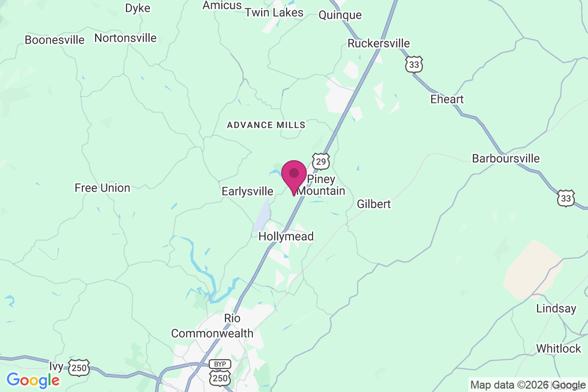 Lake Acres map