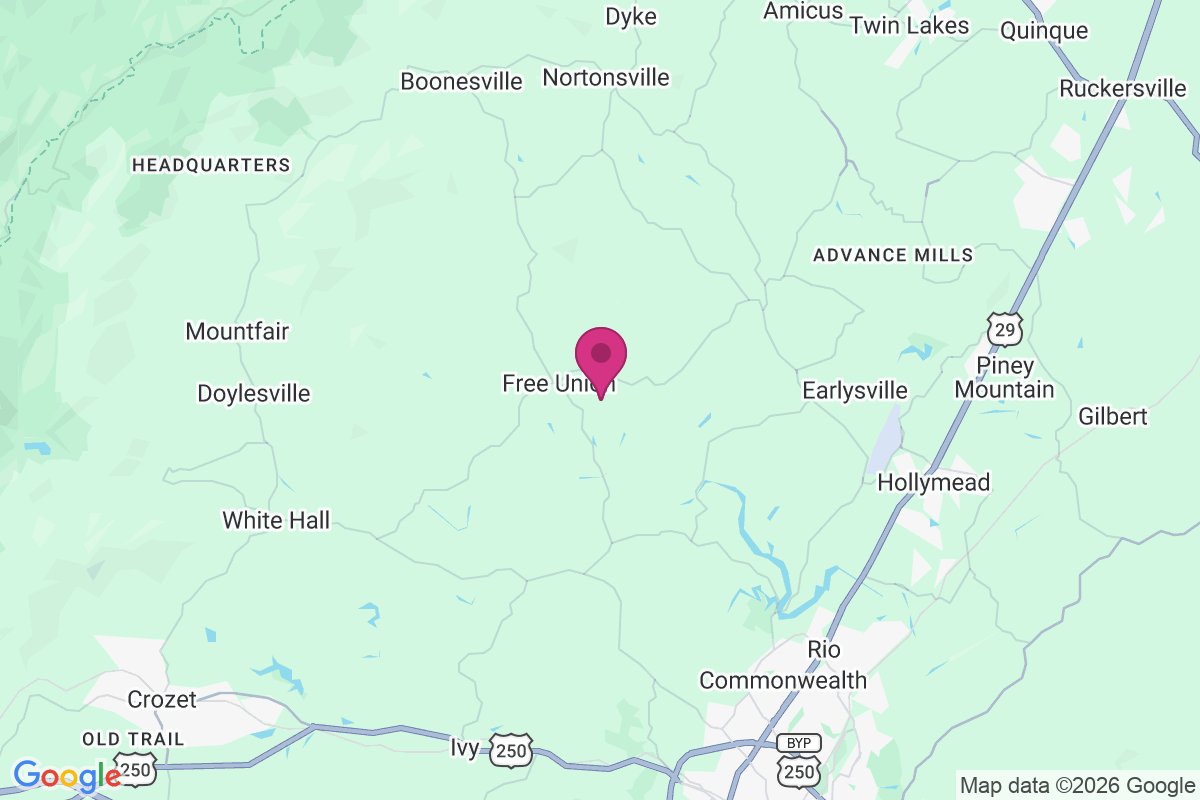 Blue Ridge View map