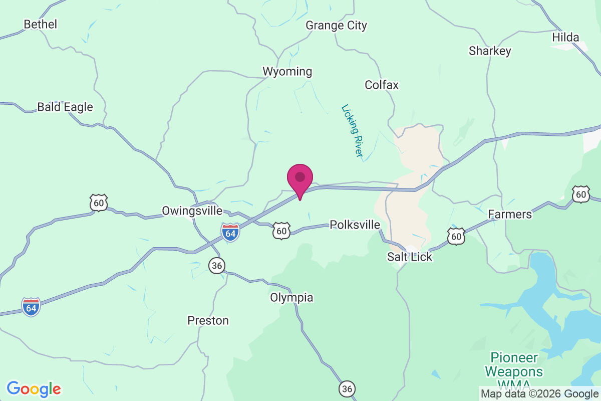 Peasticks map