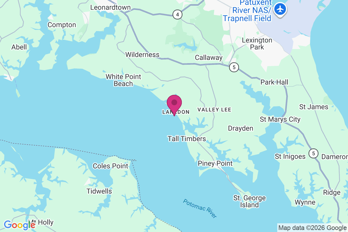 Lane Beach map