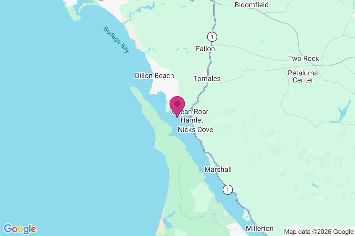 Vincent Landing map
