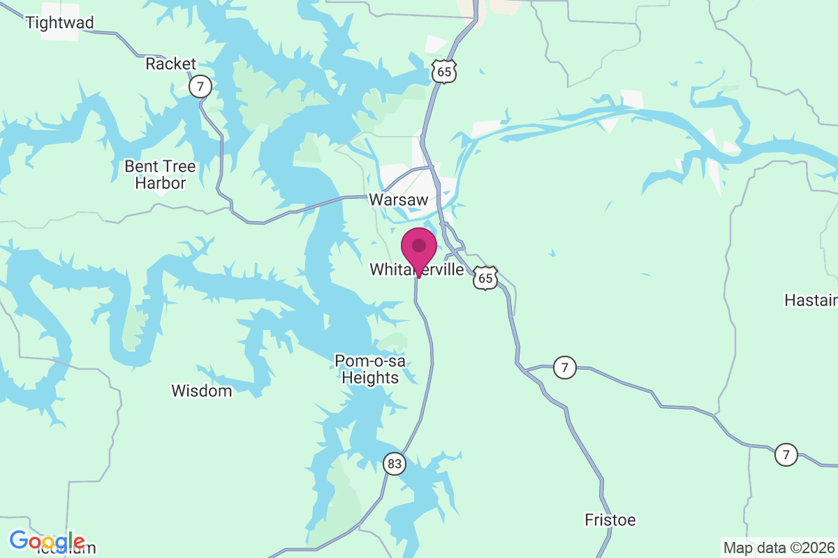 Whitakerville map