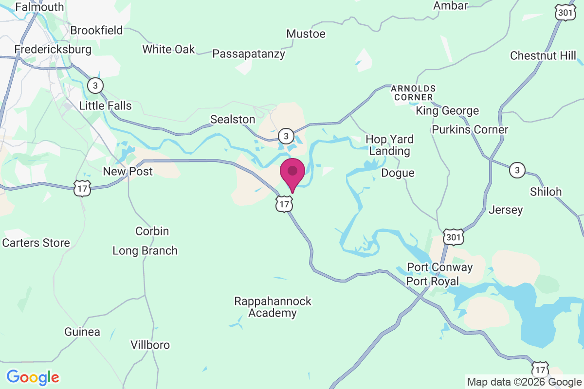 Moss Neck map