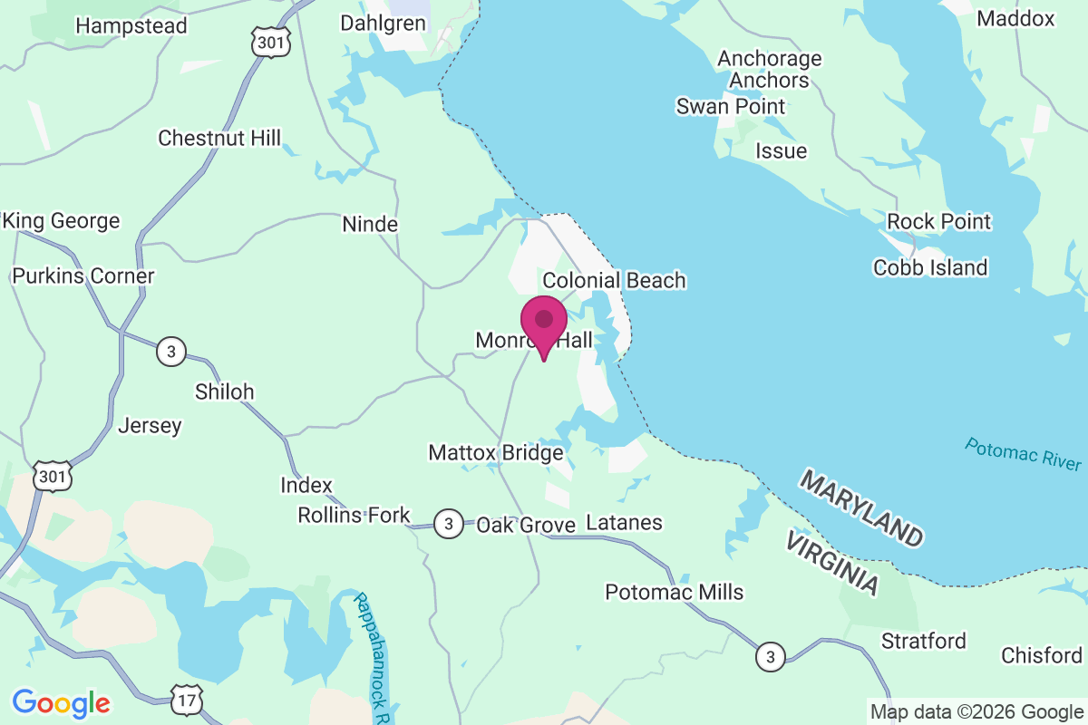 Monroe Hall map