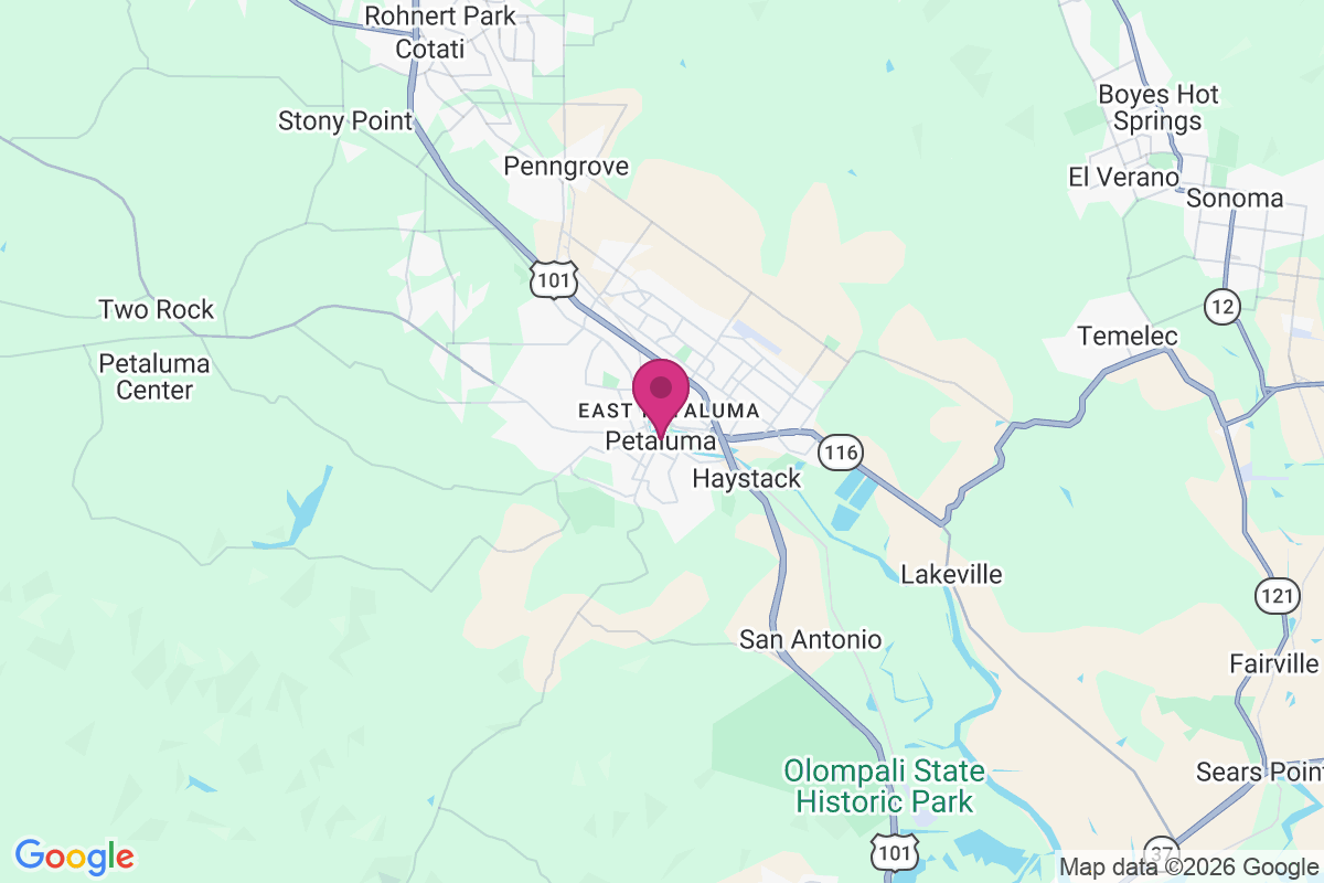 Petaluma map