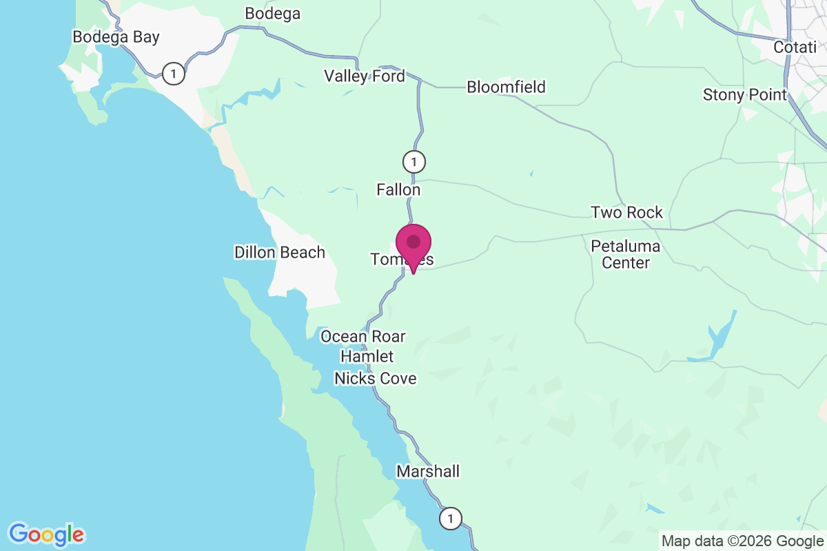 Tomales map