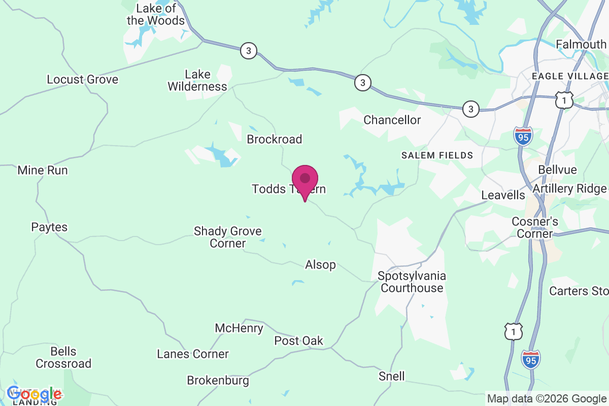 Todds Tavern map