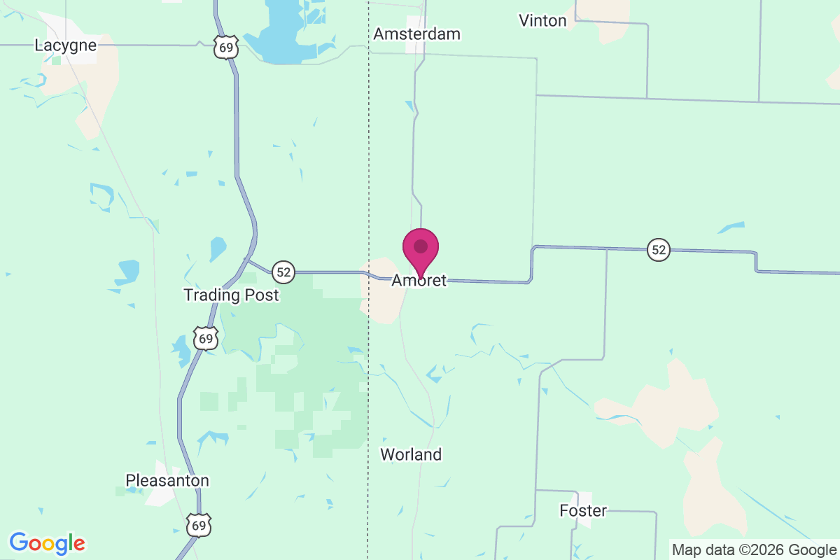 Amoret map