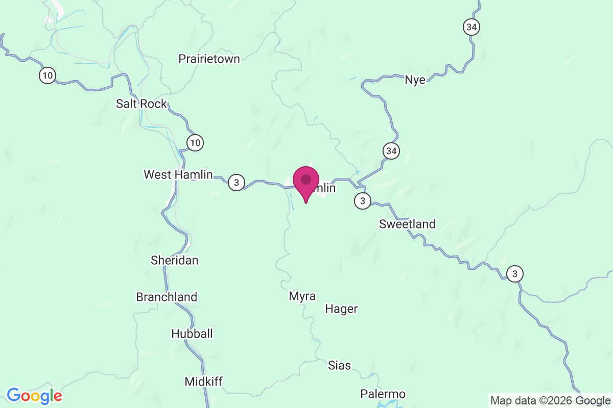New Hamlin map