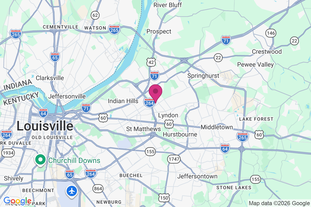 Graymoor-Devondale map