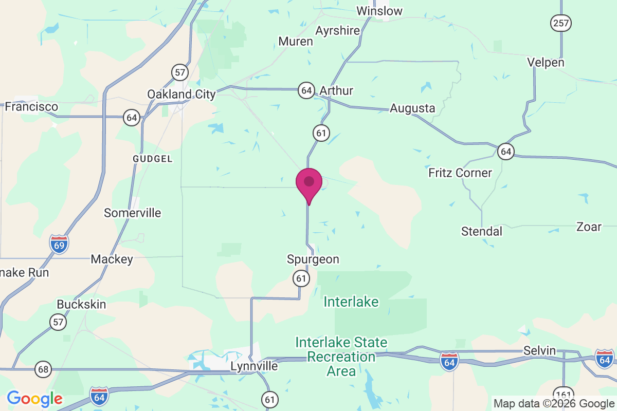 Enos Corner map