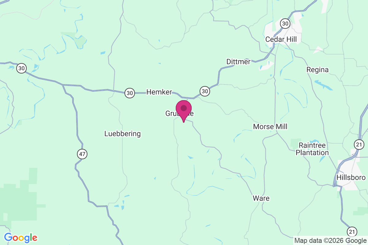 Grubville map