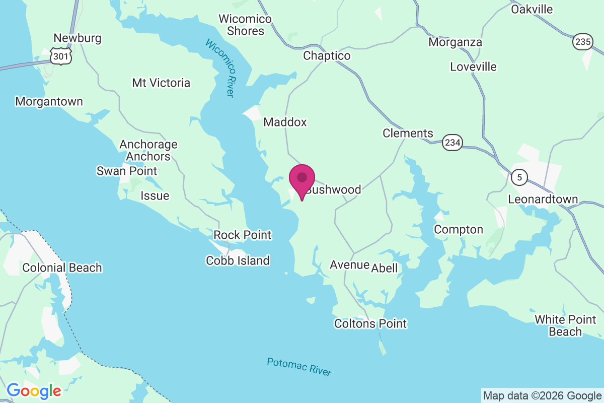 Longview Beach map