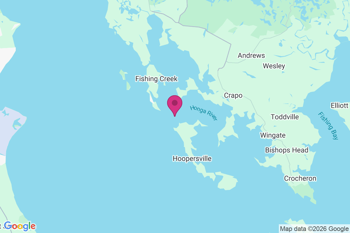 Hooper Islands map