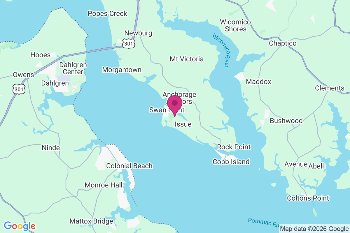 Swan Point map
