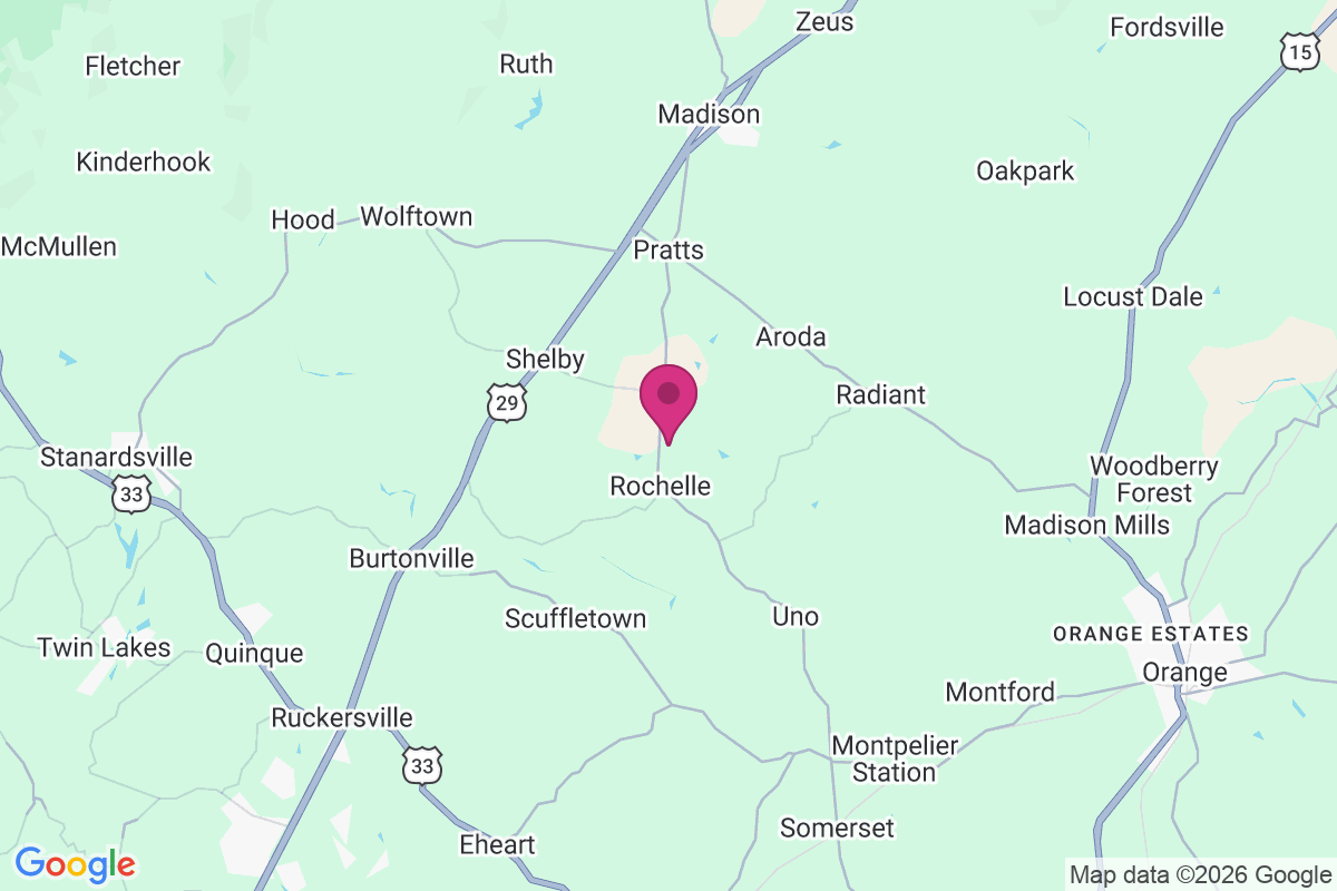 Shifflet Corner map
