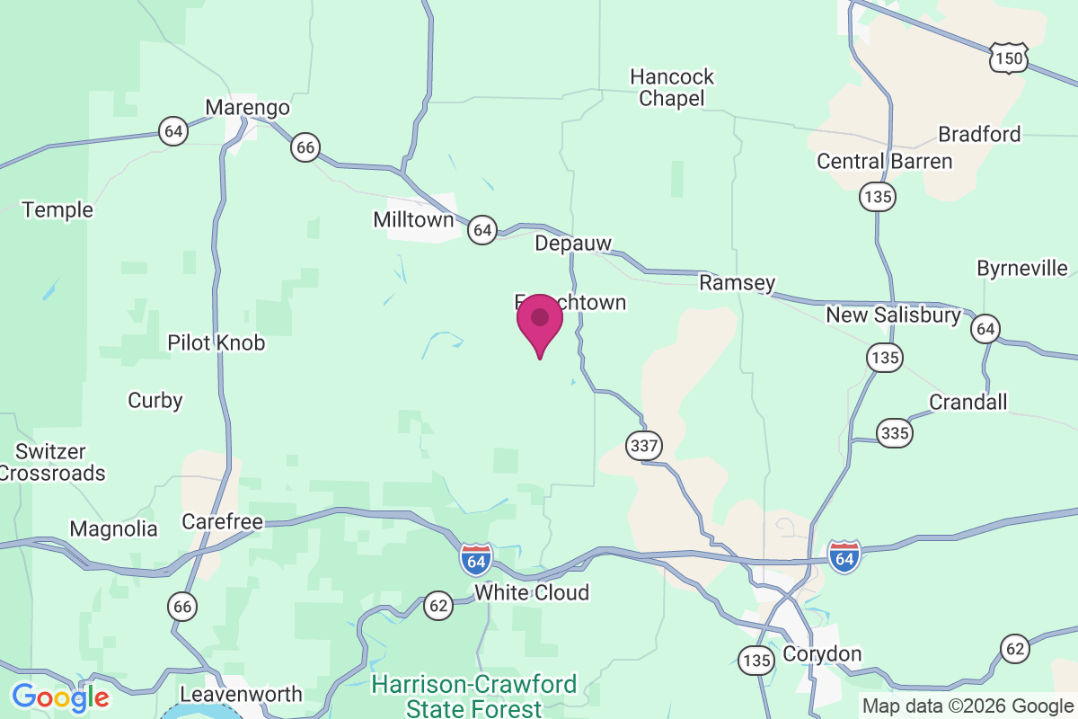 Little Saint Louis map
